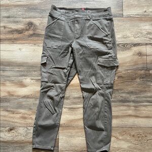 SPANX Charcoal and Olive Slimming panel Pants